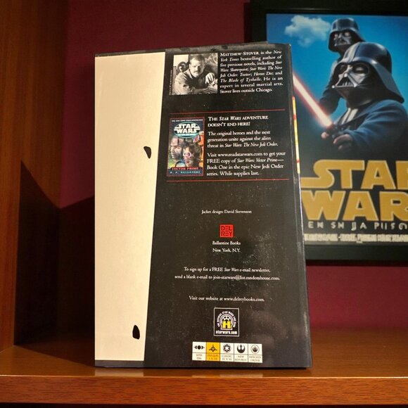 Star Wars Episode III Revenge Of The Sith Hardcover Signed By Matthew Stover 200 - Picture 8 of 8